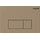 Кнопка смыва Creavit Arc GP8002.06, капучино матовый - Кнопка смыва Creavit Arc GP8002.06, капучино матовый фото