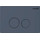 Кнопка смыва Creavit Terra GP9002.05, базальт матовый - Кнопка смыва Creavit Terra GP9002.05, базальт матовый фото