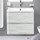 Тумба подвесная с раковиной BelBagno ALBANO-600-2C-SO-RVB 60 см, Rovere Vintage Bianco, Цвет фасада: Rovere Vintage Bianco - Тумба подвесная с раковиной BelBagno ALBANO-600-2C-SO-RVB 60 см, Rovere Vintage Bianco, Цвет фасада: Rovere Vintage Bianco фото