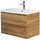 Тумба подвесная с раковиной BelBagno ALBANO-CER-800-2C-SO-RR 80 см, Rovere Rustico, Цвет фасада: Rovere Rustico - Тумба подвесная с раковиной BelBagno ALBANO-CER-800-2C-SO-RR 80 см, Rovere Rustico, Цвет фасада: Rovere Rustico фото