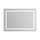 Зеркало BelBagno 98x68 см SPC-KRAFT-985-685-TCH-WARM, белый - Зеркало BelBagno 98x68 см SPC-KRAFT-985-685-TCH-WARM, белый фото