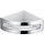 Полка угловая Keuco Elegance 11657010000, цвет хром/белый - Полка угловая Keuco Elegance 11657010000, цвет хром/белый фото