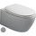 Унитаз подвесной безободковый White Ceramic Basic W0203FM, серый матовый - Унитаз подвесной безободковый White Ceramic Basic W0203FM, серый матовый фото