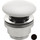 Донный клапан White Ceramic MEW060905, черный матовый - Донный клапан White Ceramic MEW060905, черный матовый фото