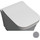 Сиденье с крышкой для унитаза White Ceramic Idea микролифт WC100SFMSL, серый матовый - Сиденье с крышкой для унитаза White Ceramic Idea микролифт WC100SFMSL, серый матовый фото