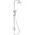 Душевая стойка Aquanet Arctic R AF520-71-R-CW 243324, хром/белый - Душевая стойка Aquanet Arctic R AF520-71-R-CW 243324, хром/белый фото