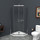 Душевое ограждение BelBagno 90x90 см UNO-195-P-2-90-C-Cr, хром/прозрачное - Душевое ограждение BelBagno 90x90 см UNO-195-P-2-90-C-Cr, хром/прозрачное фото