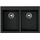 Кухонная мойка Omoikiri Bosen 80-2-BL 4993836, чёрный, Цвет производителя: чёрный - Кухонная мойка Omoikiri Bosen 80-2-BL 4993836, чёрный, Цвет производителя: чёрный фото