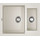 Кухонная мойка Omoikiri Sakaime 60-2-WH 4993911, белый, Цвет производителя: белый - Кухонная мойка Omoikiri Sakaime 60-2-WH 4993911, белый, Цвет производителя: белый фото