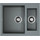 Кухонная мойка Omoikiri Sakaime 60-2-GR 4993554, leningrad grey, Цвет производителя: Leningrad Grey - Кухонная мойка Omoikiri Sakaime 60-2-GR 4993554, leningrad grey, Цвет производителя: Leningrad Grey фото