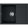 Кухонная мойка Omoikiri Sakaime 68-BL 4993108, чёрный, Цвет производителя: чёрный - Кухонная мойка Omoikiri Sakaime 68-BL 4993108, чёрный, Цвет производителя: чёрный фото
