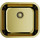 Мойка кухонная Omoikiri Omi 49-U/I-GM (4993067) 0,8 мм, латунь, Цвет производителя: латунь - Мойка кухонная Omoikiri Omi 49-U/I-GM (4993067) 0,8 мм, латунь, Цвет производителя: латунь фото