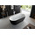 Ванна отдельностоящая BelBagno BB70-1700-800-W/NM 170х80 см, чёрный/белый - Ванна отдельностоящая BelBagno BB70-1700-800-W/NM 170х80 см, чёрный/белый фото