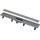 Трап AlcaPlast 55 см APZ18-550M, хром матовый - Трап AlcaPlast 55 см APZ18-550M, хром матовый фото
