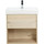 Тумба подвесная с раковиной BelBagno NEON-500-1C-SO-PB 50 см, Pino Bianco - Тумба подвесная с раковиной BelBagno NEON-500-1C-SO-PB 50 см, Pino Bianco фото