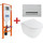 Инсталляция BelBagno BB002-80 с подвесным унитазом Cezares Stylus CZR-513-TH-R - Инсталляция BelBagno BB002-80 с подвесным унитазом Cezares Stylus CZR-513-TH-R фото