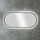 Зеркало Art&Max Bari Led 120 см AM-Bar-500-1200-DS-F, черный матовый - Зеркало Art&Max Bari Led 120 см AM-Bar-500-1200-DS-F, черный матовый фото