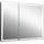 Зеркало-шкаф Art&Max Techno Led 100 см AM-Tec-1000-800-2D-F-Nero, черный матовый - Зеркало-шкаф Art&Max Techno Led 100 см AM-Tec-1000-800-2D-F-Nero, черный матовый фото