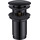 Донный клапан Abber AF0010B, черный матовый - Донный клапан Abber AF0010B, черный матовый фото