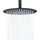Верхний душ Berges Wasserhaus Ventas R 250x250 мм 074004, черный матовый - Верхний душ Berges Wasserhaus Ventas R 250x250 мм 074004, черный матовый фото