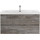 Тумба подвесная с раковиной Cezares MOLVENO-100-2C-SO-LG 100 см, Legno Grigio (раковина CZR-1188-1000/500) - Тумба подвесная с раковиной Cezares MOLVENO-100-2C-SO-LG 100 см, Legno Grigio (раковина CZR-1188-1000/500) фото