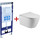 Инсталляция Aquatek Easy Fix 50 INS-0000010 с подвесным унитазом Aquatek Бетта AQ1253W-00 - Инсталляция Aquatek Easy Fix 50 INS-0000010 с подвесным унитазом Aquatek Бетта AQ1253W-00 фото