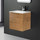Тумба подвесная с раковиной BelBagno ETNA-500-1C-SO-RN-P 50 см, Rovere Nature, Цвет фасада: Rovere Nature - Тумба подвесная с раковиной BelBagno ETNA-500-1C-SO-RN-P 50 см, Rovere Nature, Цвет фасада: Rovere Nature фото