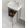 Тумба подвесная с раковиной BelBagno KRAFT MINI-500/260-1A-SO-CG-R 50 см, Cemento Grigio - Тумба подвесная с раковиной BelBagno KRAFT MINI-500/260-1A-SO-CG-R 50 см, Cemento Grigio фото
