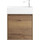 Тумба подвесная с раковиной BelBagno KRAFT MINI-500/260-1A-SO-RT-R 50 см, Rovere Tabacco - Тумба подвесная с раковиной BelBagno KRAFT MINI-500/260-1A-SO-RT-R 50 см, Rovere Tabacco фото
