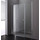 Душевая дверь Cezares Elena B-13 160 см L (60+60), хром/матовое - Душевая дверь Cezares Elena B-13 160 см L (60+60), хром/матовое фото