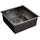 Кухонная мойка Emar EMB-131 PVD Nano Dark 1 мм, чёрный, Цвет производителя: чёрный - Кухонная мойка Emar EMB-131 PVD Nano Dark 1 мм, чёрный, Цвет производителя: чёрный фото