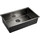 Кухонная мойка Emar EMB-133 PVD Nano Dark 1 мм, чёрный, Цвет производителя: чёрный - Кухонная мойка Emar EMB-133 PVD Nano Dark 1 мм, чёрный, Цвет производителя: чёрный фото