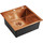 Кухонная мойка Emar EMB-117A PVD Nano Coppery 1 мм, медь, Цвет производителя: медь - Кухонная мойка Emar EMB-117A PVD Nano Coppery 1 мм, медь, Цвет производителя: медь фото