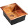 Кухонная мойка Emar EMB-128A PVD Nano Coppery 1 мм, медь, Цвет производителя: медь - Кухонная мойка Emar EMB-128A PVD Nano Coppery 1 мм, медь, Цвет производителя: медь фото