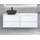 Тумба подвесная со столешницей BelBagno Kraft 120 см KRAFT-600-2C-SO-BO+EK-120-AS-BO-L - Тумба подвесная со столешницей BelBagno Kraft 120 см KRAFT-600-2C-SO-BO+EK-120-AS-BO-L фото