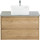 Тумба подвесная со столешницей BelBagno Kraft 80 см KRAFT-800-2C-SO-RNN+KEP-80-MGL - Тумба подвесная со столешницей BelBagno Kraft 80 см KRAFT-800-2C-SO-RNN+KEP-80-MGL фото