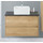 Тумба подвесная со столешницей BelBagno Kraft 80 см KRAFT-800-2C-SO-RNN+KEP-80-MNO - Тумба подвесная со столешницей BelBagno Kraft 80 см KRAFT-800-2C-SO-RNN+KEP-80-MNO фото