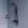 Душевая стойка RGW SP-33B 51140133-04, черный матовый - Душевая стойка RGW SP-33B 51140133-04, черный матовый фото