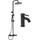 Промо-набор Ideal Standard IdealRain BL7546S2, черный матовый - Промо-набор Ideal Standard IdealRain BL7546S2, черный матовый фото