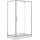 Душевое ограждение Loranto 120x80 см CS-6128C 120, хром/прозрачное - Душевое ограждение Loranto 120x80 см CS-6128C 120, хром/прозрачное фото
