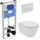 Инсталляция Ideal Standard Prosys 120 P с подвесным безободковым унитазом i.Life B IP001401 - Инсталляция Ideal Standard Prosys 120 P с подвесным безободковым унитазом i.Life B IP001401 фото