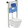 Инсталляция Ideal Standard Prosys Frame 120 M с подвесным безободковым унитазом i.Life B I001401 - Инсталляция Ideal Standard Prosys Frame 120 M с подвесным безободковым унитазом i.Life B I001401 фото