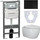 Инсталляция с подвесным унитазом ceramicanova Play Rimless CN3001_1001B_1000 - Инсталляция с подвесным унитазом ceramicanova Play Rimless CN3001_1001B_1000 фото