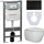 Инсталляция с подвесным унитазом ceramicanova Play Rimless CN3001_1002B_1000 - Инсталляция с подвесным унитазом ceramicanova Play Rimless CN3001_1002B_1000 фото