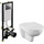 Инсталляция Cersanit Black с подвесным унитазом Vitra Norm Fit 6855B099-1777 - Инсталляция Cersanit Black с подвесным унитазом Vitra Norm Fit 6855B099-1777 фото