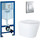 Инсталляция с подвесным унитазом комплект: Grohe Rapid SL 38772001 с подвесным безободковым унитазом Azario Teramo 0053 сиденье микролифт, крепление, кнопка смыва хром - Инсталляция с подвесным унитазом комплект: Grohe Rapid SL 38772001 с подвесным безободковым унитазом Azario Teramo 0053 сиденье микролифт, крепление, кнопка смыва хром фото