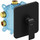 Смеситель для душа Ravak Flat - FL 066.20 X070180+X070139, чёрный матовый - Смеситель для душа Ravak Flat - FL 066.20 X070180+X070139, чёрный матовый фото