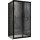 Душевое ограждение Abber Schwarzer Diamant 150х80 см AG30150BH-S80B, черный/прозрачное - Душевое ограждение Abber Schwarzer Diamant 150х80 см AG30150BH-S80B, черный/прозрачное фото