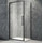 Душевое ограждение Veconi Rovigo 80x100 см RV033B-80100-01-C7, чёрный/прозрачное - Душевое ограждение Veconi Rovigo 80x100 см RV033B-80100-01-C7, чёрный/прозрачное фото