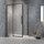 Душевое ограждение Veconi Rovigo 110x70 см RV034B-11070-01-C7, чёрный/прозрачное - Душевое ограждение Veconi Rovigo 110x70 см RV034B-11070-01-C7, чёрный/прозрачное фото